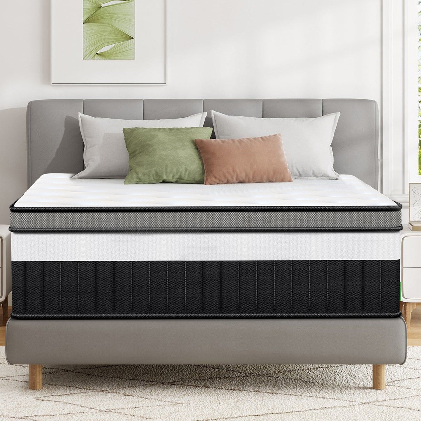 14 Inch Memory Foam Mattress, Queen Size Mattress, Medium Firm, CertiPUR-US Certified, Comfortable Mattress for All Ages