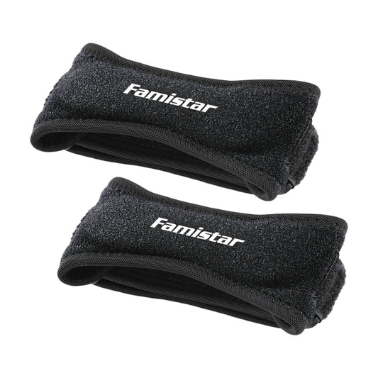 Adjustable Black Knee Brace for Sports, Compression Support for Running, Workout, Joint Pain Relief, One Size Fits Most