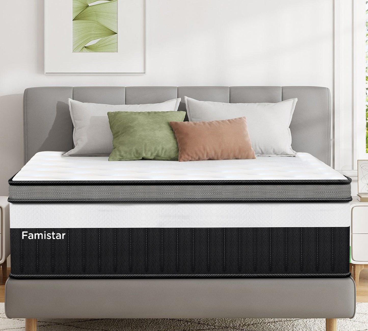 14 Inch Memory Foam Mattress, Queen Size Mattress, Medium Firm, CertiPUR-US Certified, Comfortable Mattress for All Ages