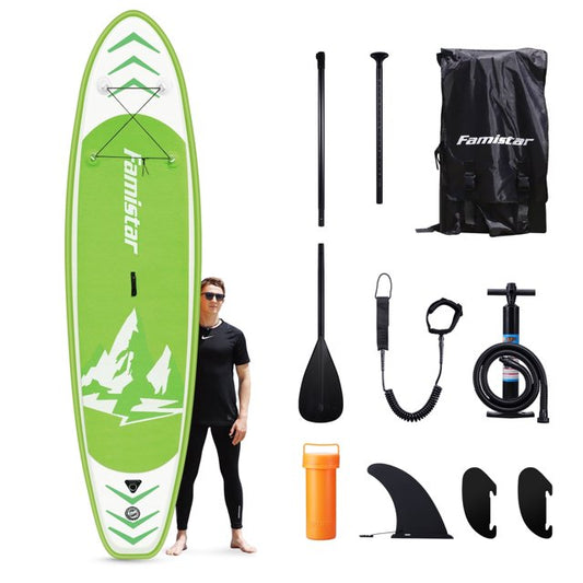 12 ft Inflatable Premium Stand Up Paddle Board for Surfing, Fishing, Yoga, Playing