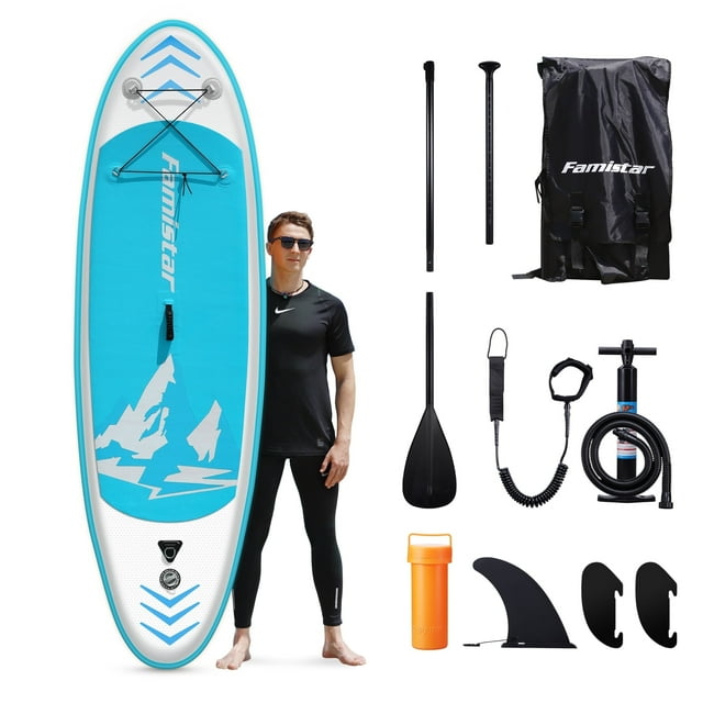 8.7 ft Inflatable Stand Up Paddle Board for Youth & Adult, with Adjustable Paddl